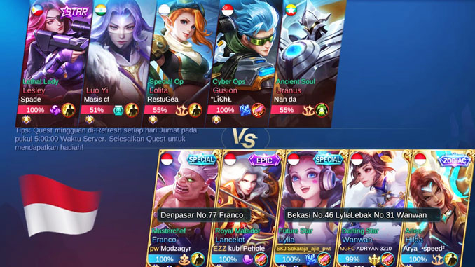 mabar game mobile legends